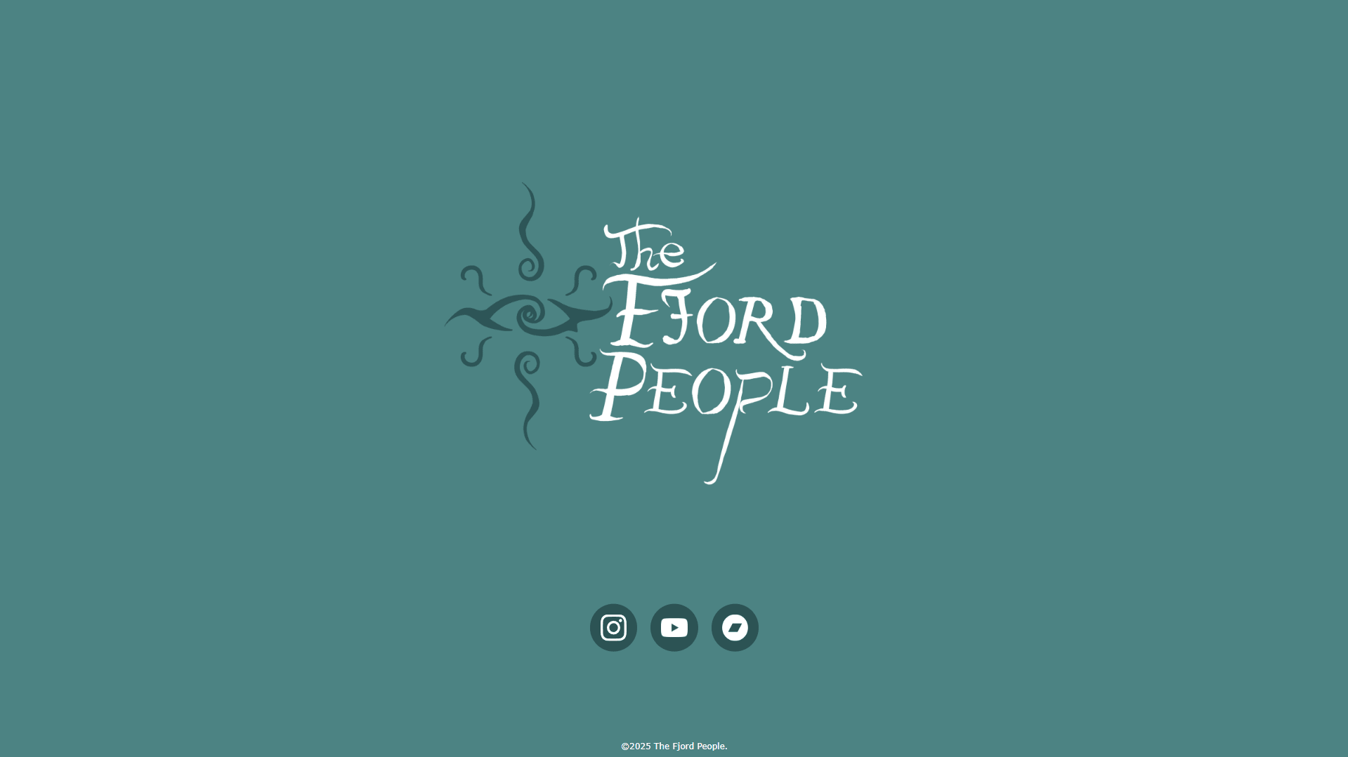 Screenshot of The Fjord People's website, thefjordpeople.com, taken on August 22nd, 2025.